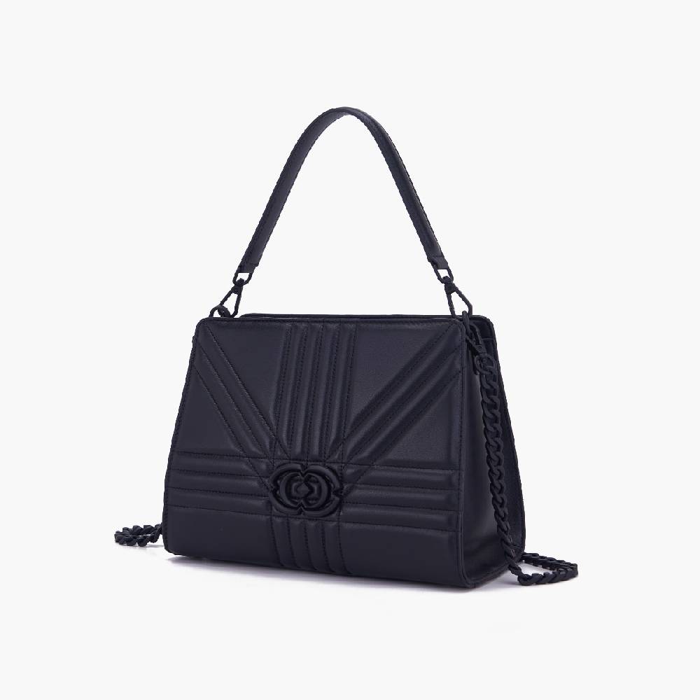 La Carrie BORSA SHOPPING GRATE NERA Vendite Flash