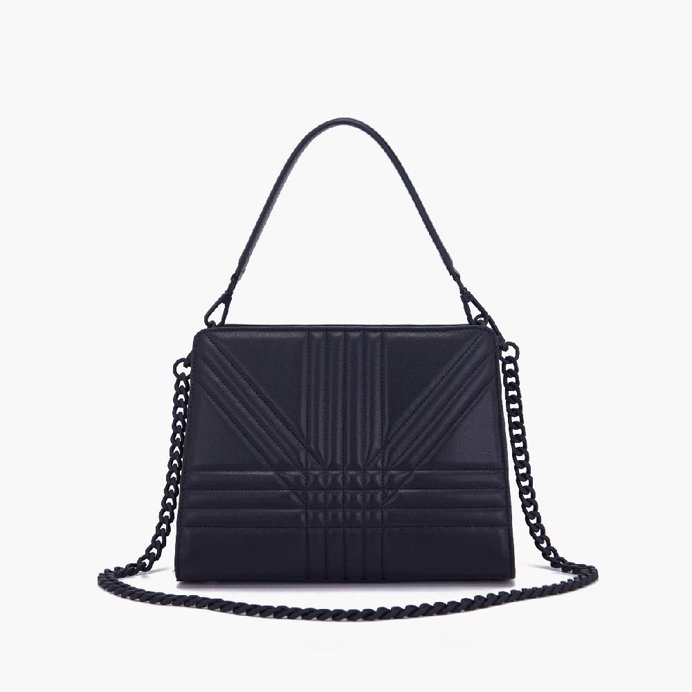 La Carrie BORSA SHOPPING GRATE NERA Vendite Flash
