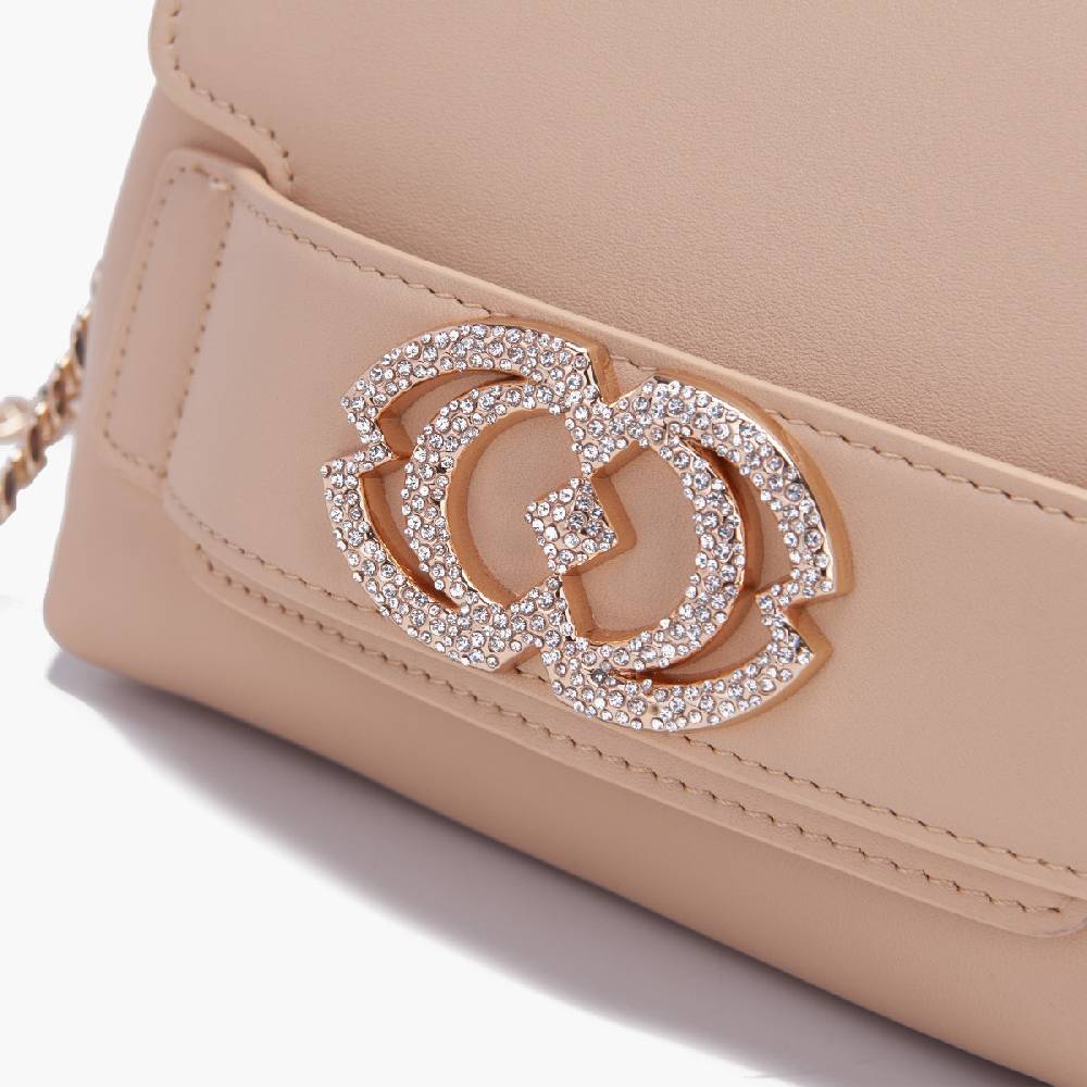 La Carrie BORSA A MANO LOGO CAPPUCCINO Qualità