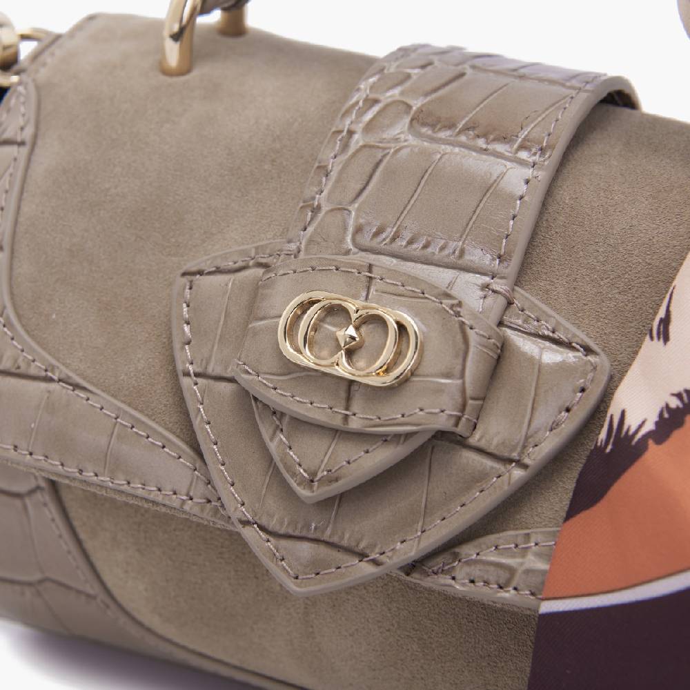 La Carrie MINI BORSA A MANO TEMPEST TAUPE Offerta