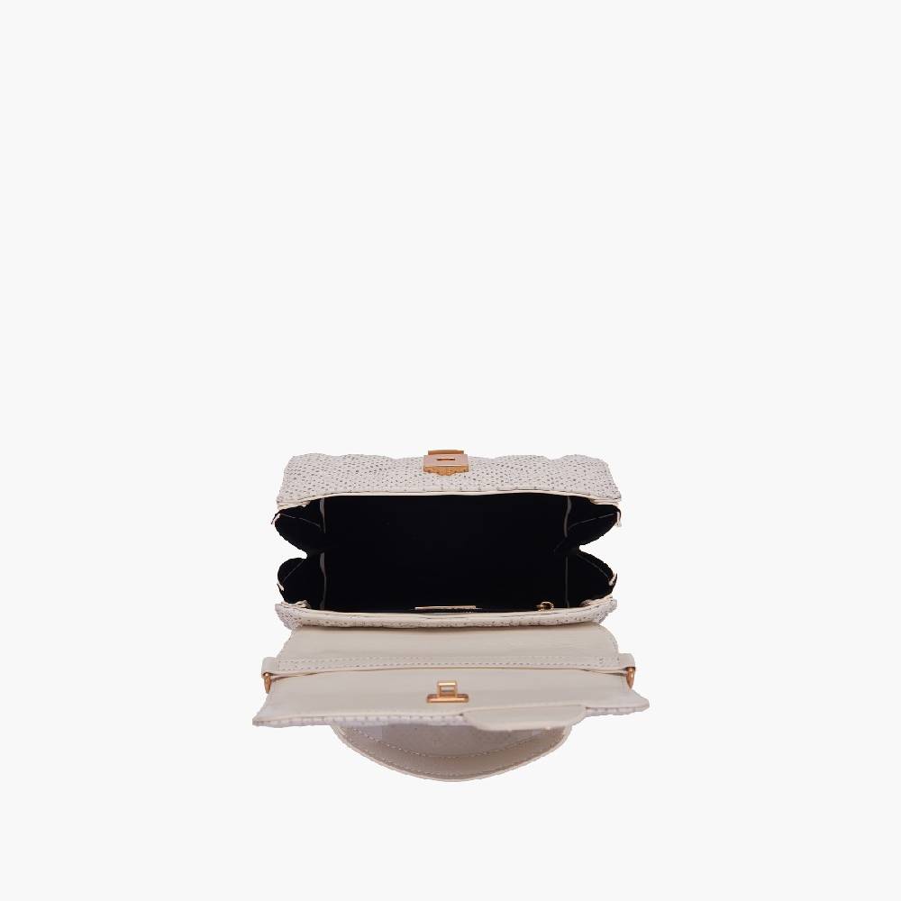 La Carrie MINI BORSA A MANO TOUCHY IVORY Saldi