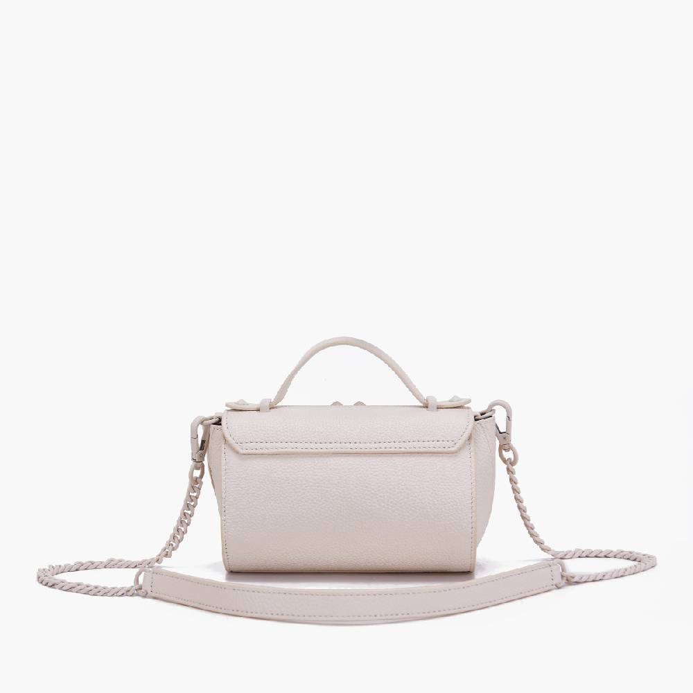 La Carrie MINI BORSA A MANO FRIVOLOUS IVORY Vendita Calda