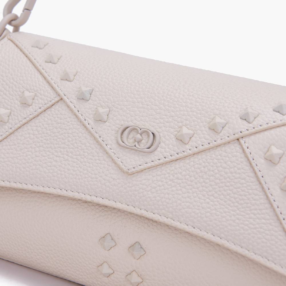 La Carrie BORSA A MANO FRIVOLOUS IVORY Vendita Economica