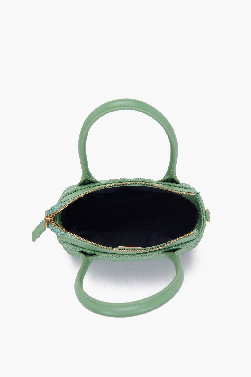 La Carrie MINI BORSA A MANO TOUCHY PISTACCHIO Vendite Flash
