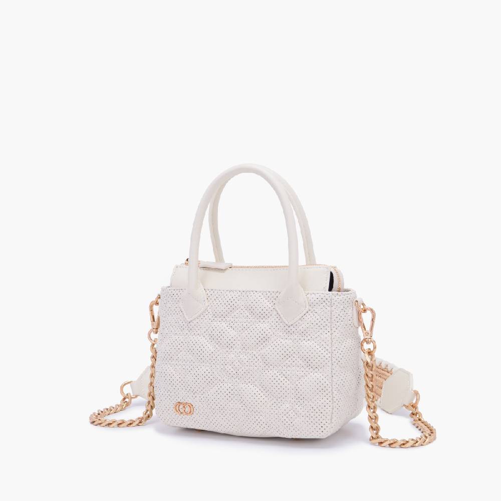 La Carrie MINI BORSA A MANO TOUCHY IVORY In Saldo