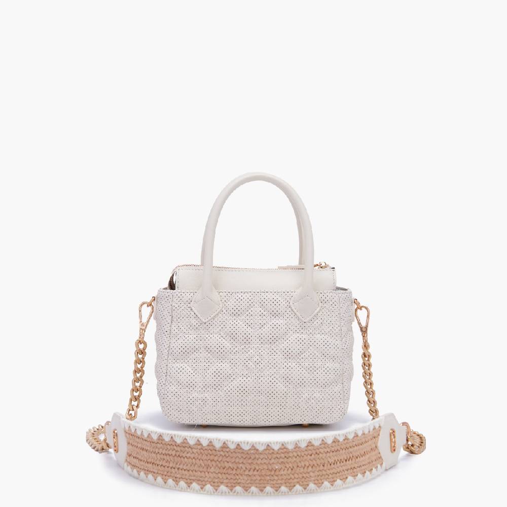 La Carrie MINI BORSA A MANO TOUCHY IVORY In Saldo