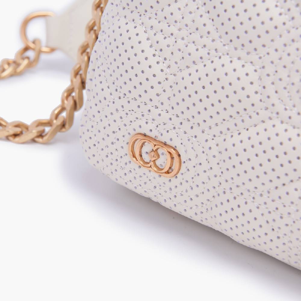 La Carrie MINI BORSA A MANO TOUCHY IVORY In Saldo