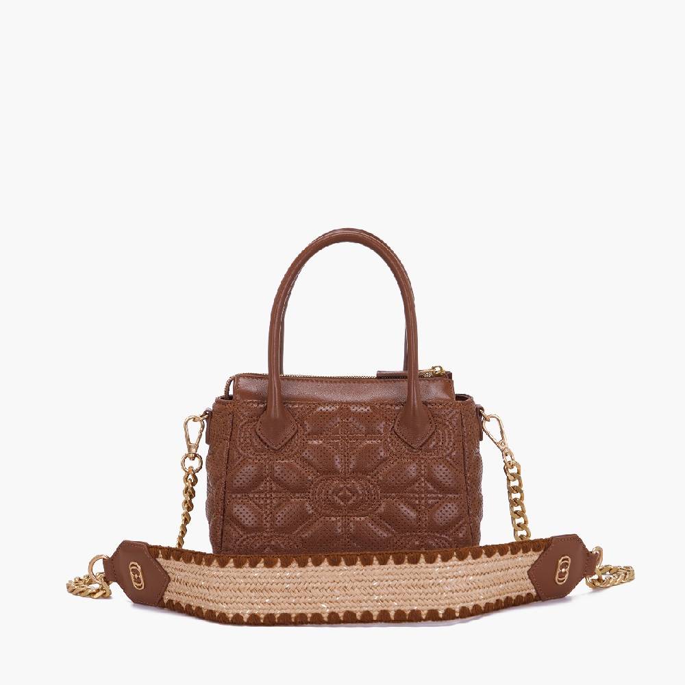 La Carrie MINI BORSA A MANO TOUCHY CUOIO Nuova