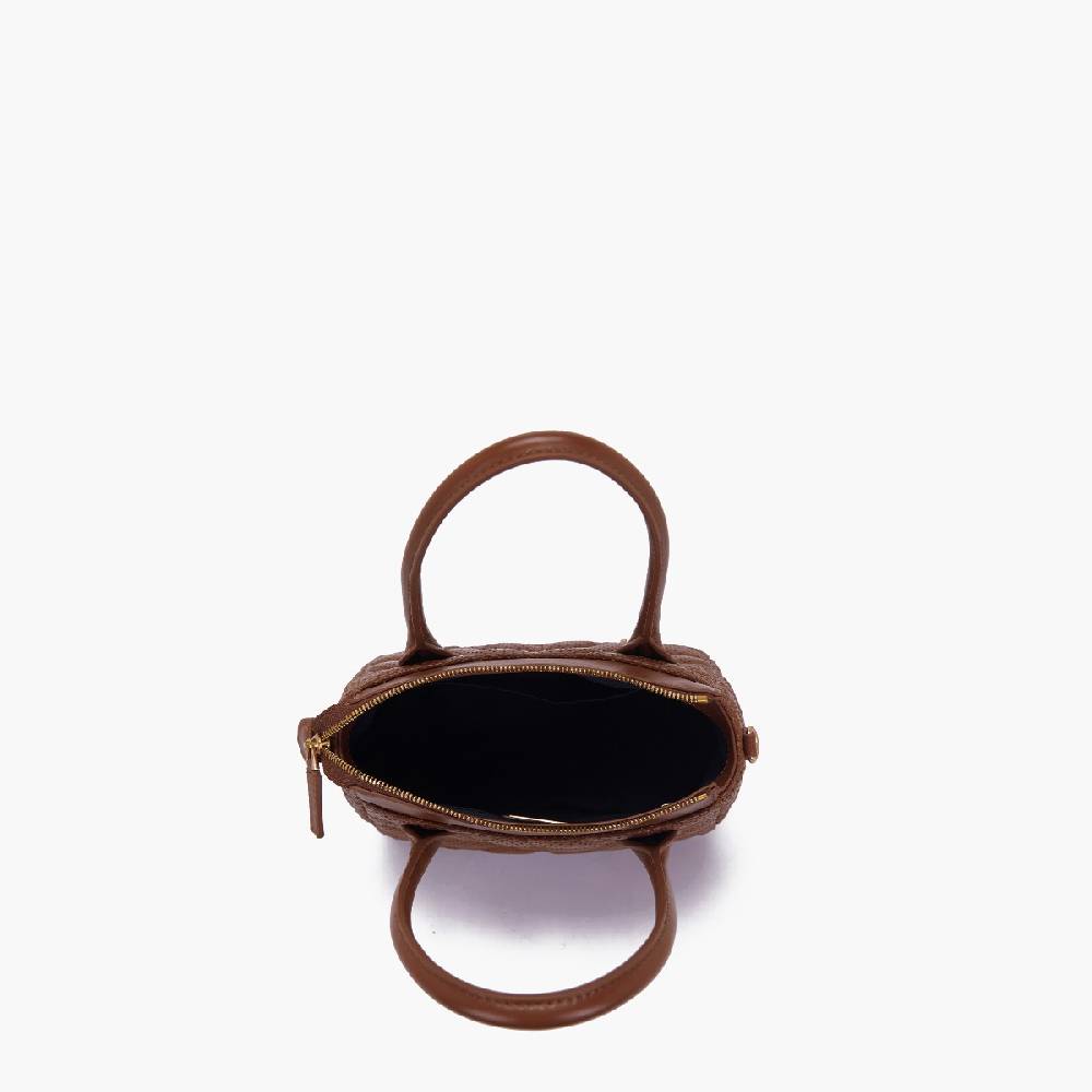 La Carrie MINI BORSA A MANO TOUCHY CUOIO Nuova