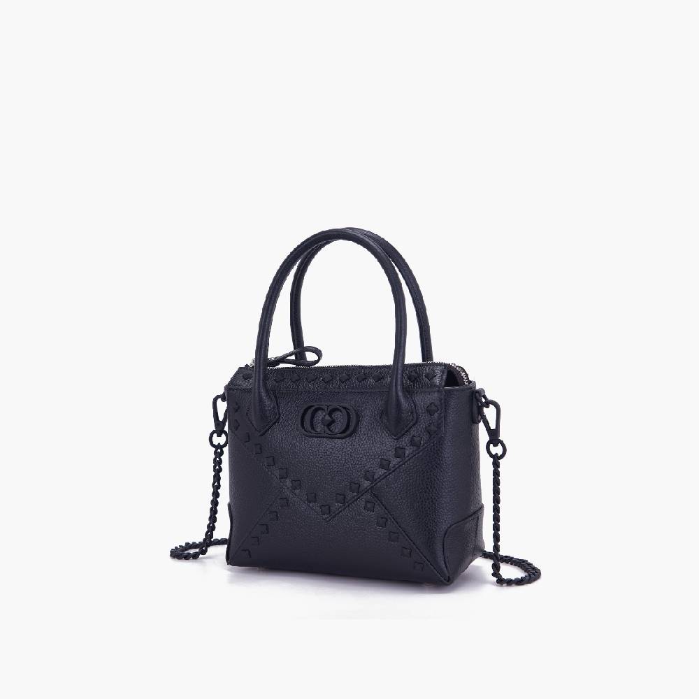 La Carrie MINI BORSA A MANO FRIVOLOUS NERA 2025