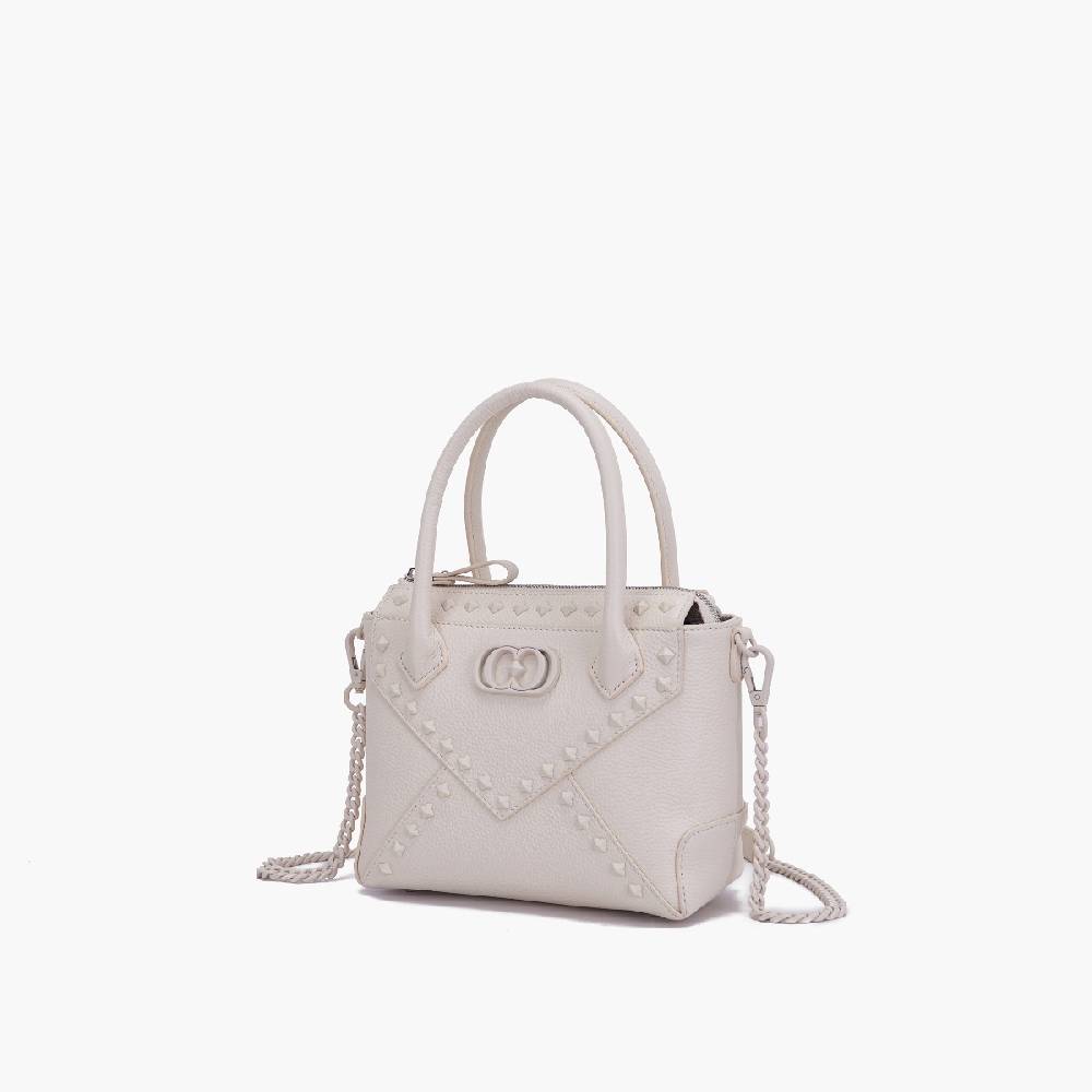 La Carrie MINI BORSA A MANO FRIVOLOUS IVORY 2025