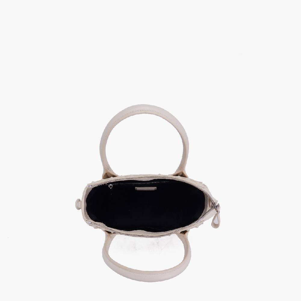 La Carrie MINI BORSA A MANO FRIVOLOUS IVORY 2025