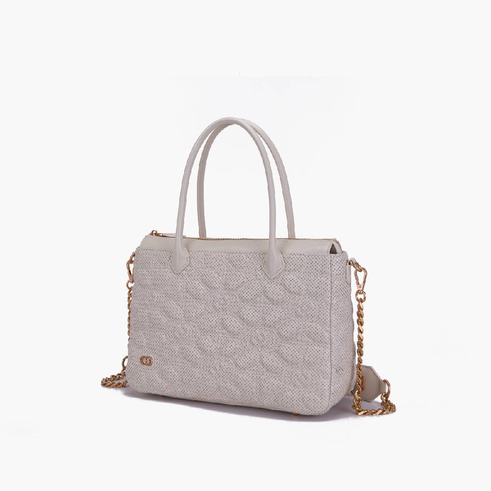 La Carrie BORSA A MANO TOUCHY IVORY In Linea