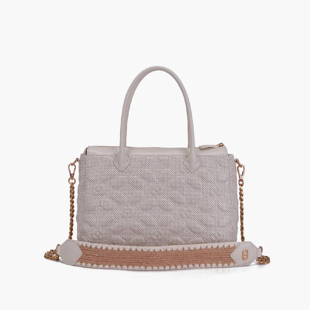 La Carrie BORSA A MANO TOUCHY IVORY In Linea