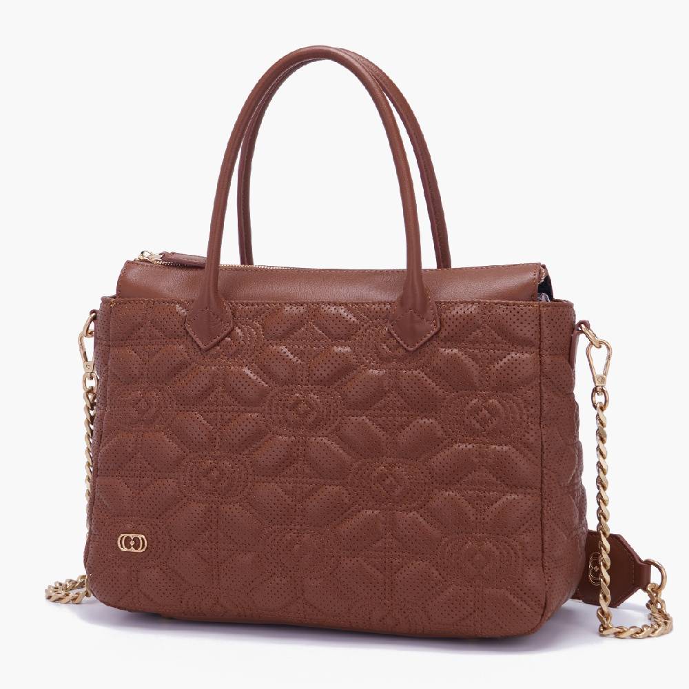 La Carrie BORSA A MANO TOUCHY CUOIO Nuovo