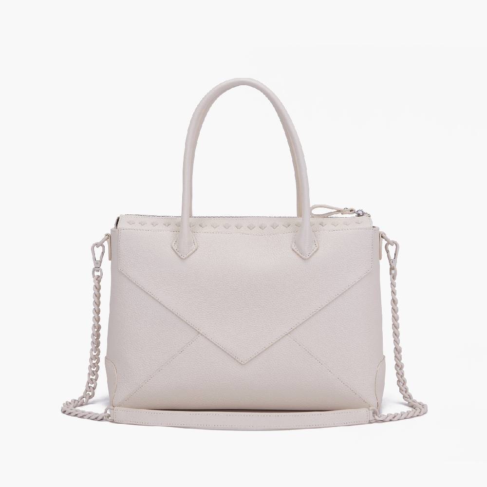 La Carrie BORSA A MANO FRIVOLOUS IVORY Spedizione Gratuita