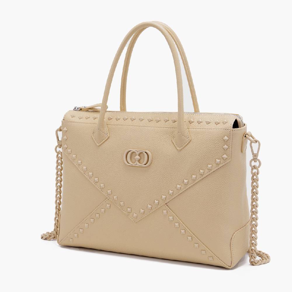 La Carrie BORSA A MANO FRIVOLOUS CAPPUCCINO Pezzi Unici