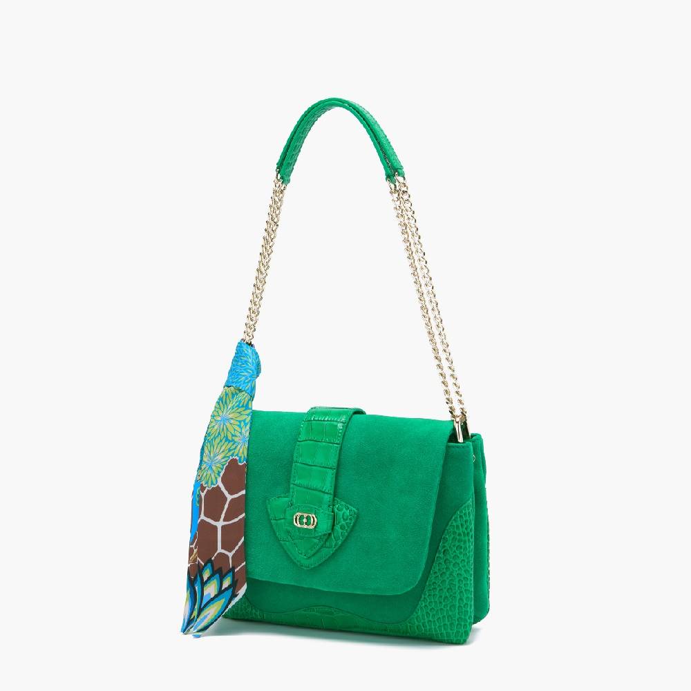 La Carrie BORSA A SPALLA TEMPEST GRASS Qualità Garantita