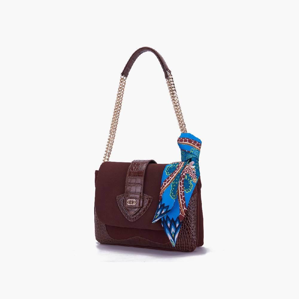 La Carrie BORSA A SPALLA TEMPEST BROWN Negozi Online