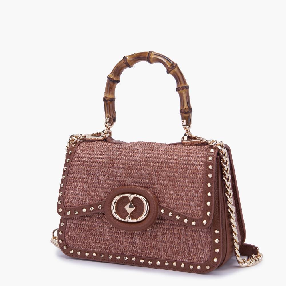 La Carrie BORSA A MANO ROMANTIC BRANDY Consegna Veloce