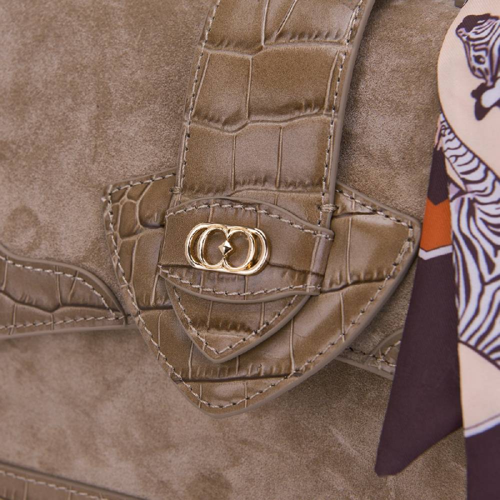 La Carrie BORSA A MANO TEMPEST TAUPE Shopping Online