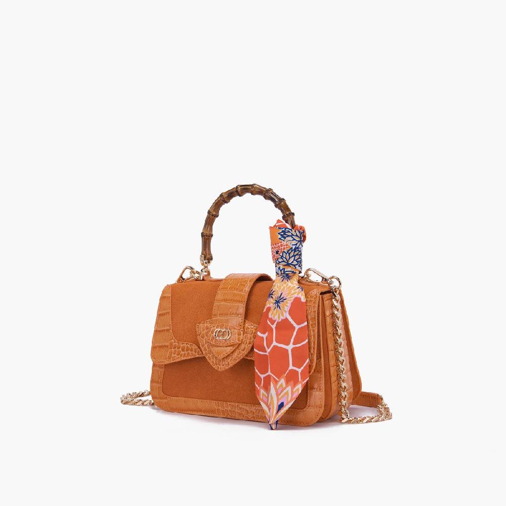 La Carrie BORSA A MANO TEMPEST ARANCIONE Affare Del Giorno