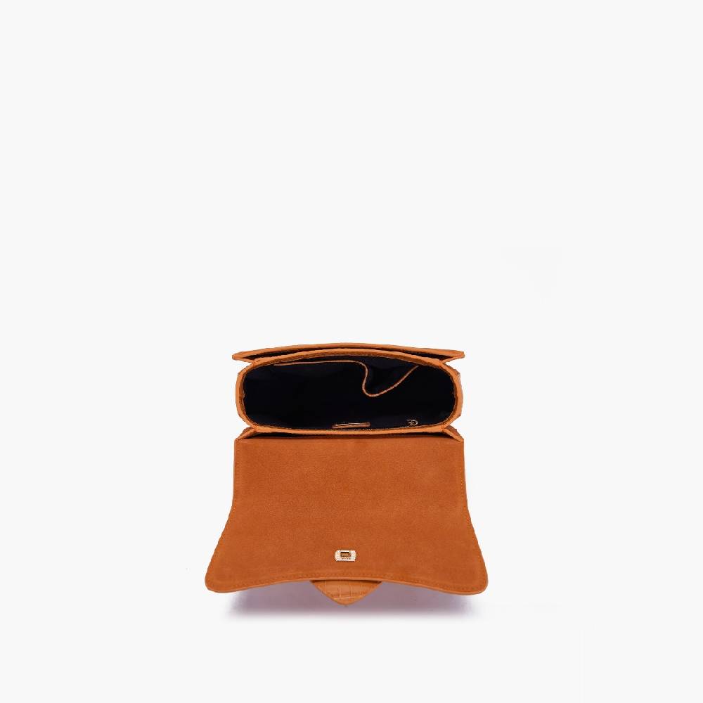La Carrie BORSA A MANO TEMPEST ARANCIONE Affare Del Giorno