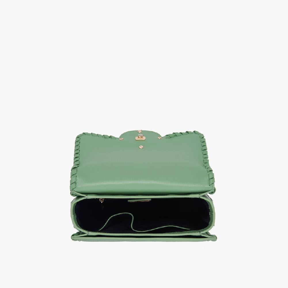 La Carrie BORSA A MANO MONOGRAM PISTACCHIO Convenienza