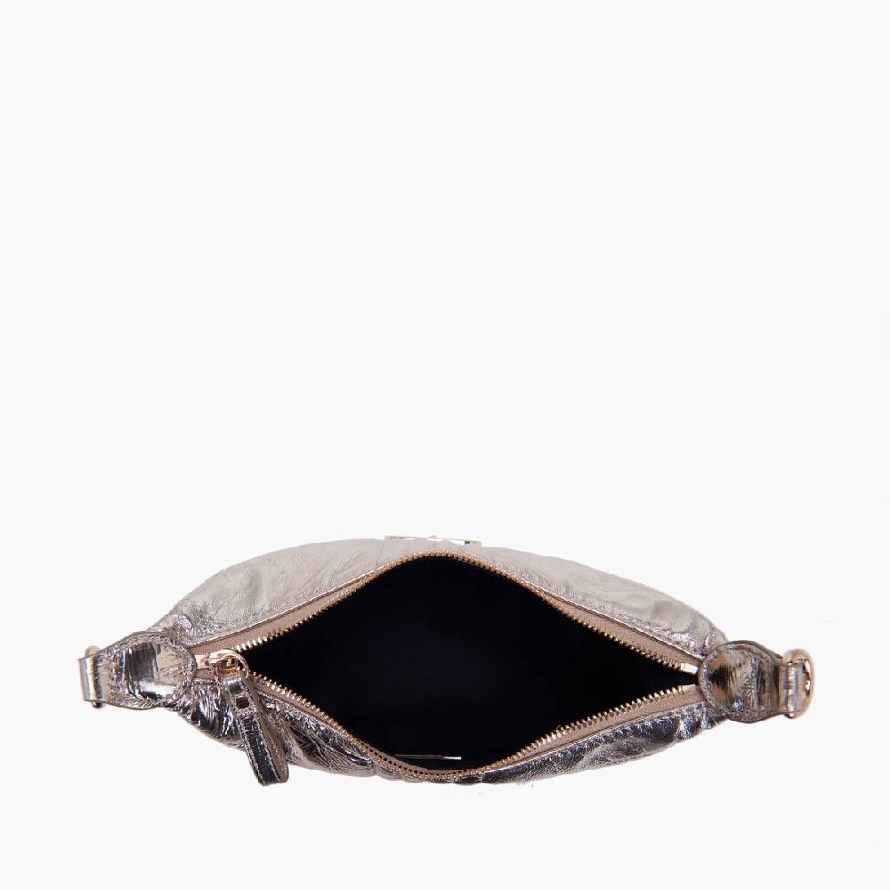 La Carrie MINI BORSA A SPALLA SHINY GOLD Presa