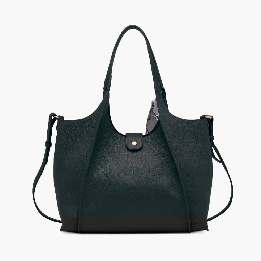 La Carrie BORSA SHOPPING DRILLED NERA In Vendita