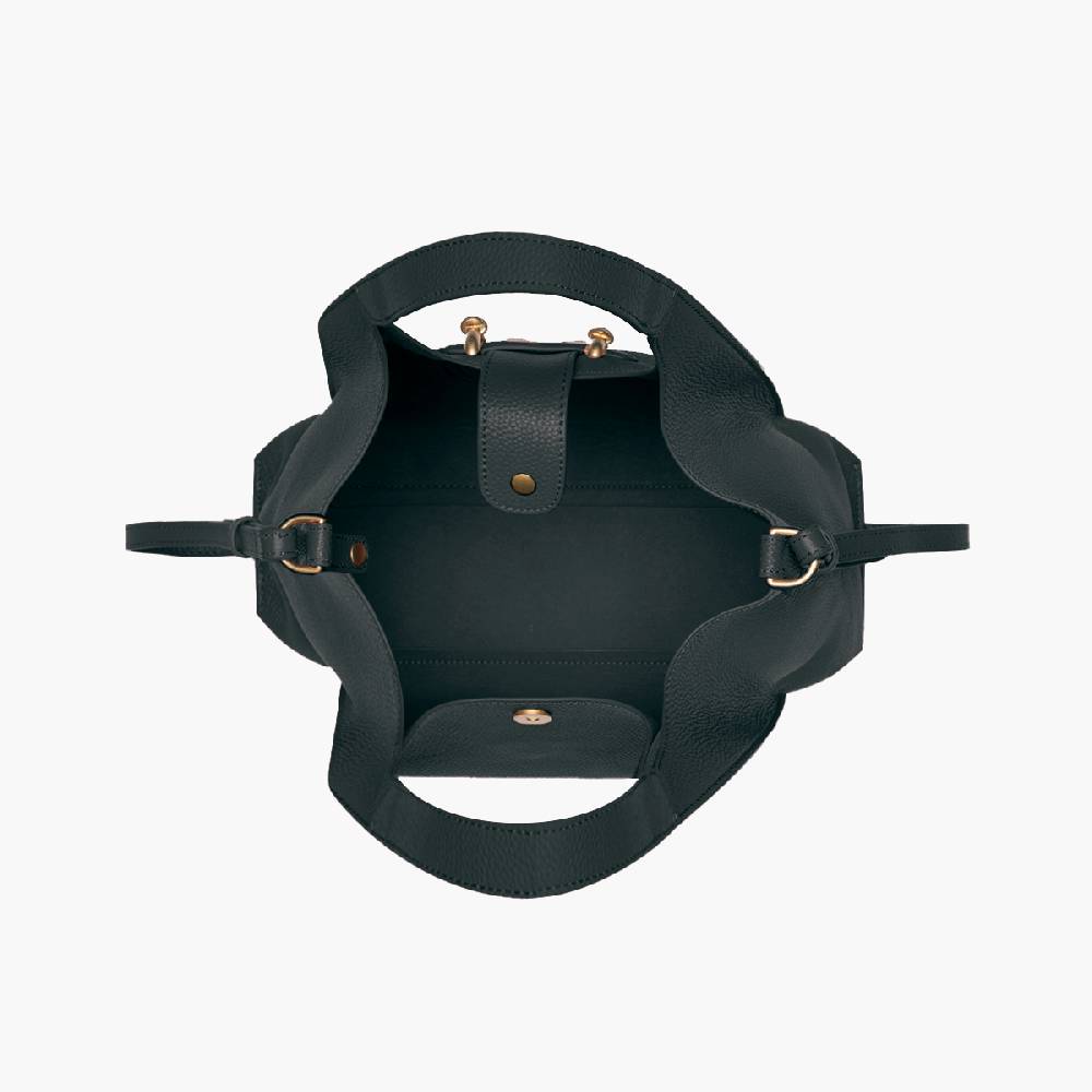 La Carrie BORSA SHOPPING DRILLED NERA In Vendita