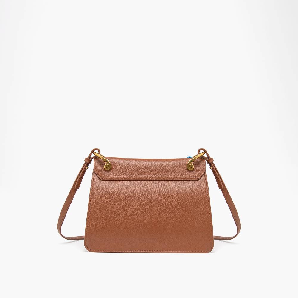 La Carrie BORSA A SPALLA DRILLED CUOIO Vendite Flash