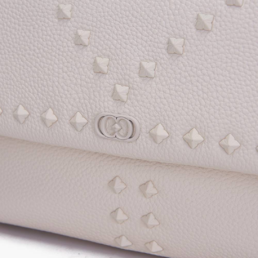 La Carrie IVORY HAND BAG FRIVOLOUS Qualità