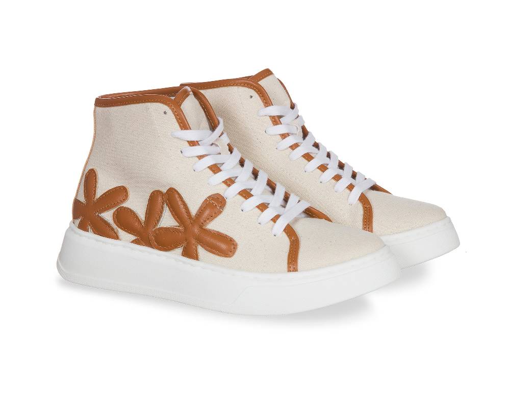 L.Pucci Basket P91223C Ecru-Camel Sconto