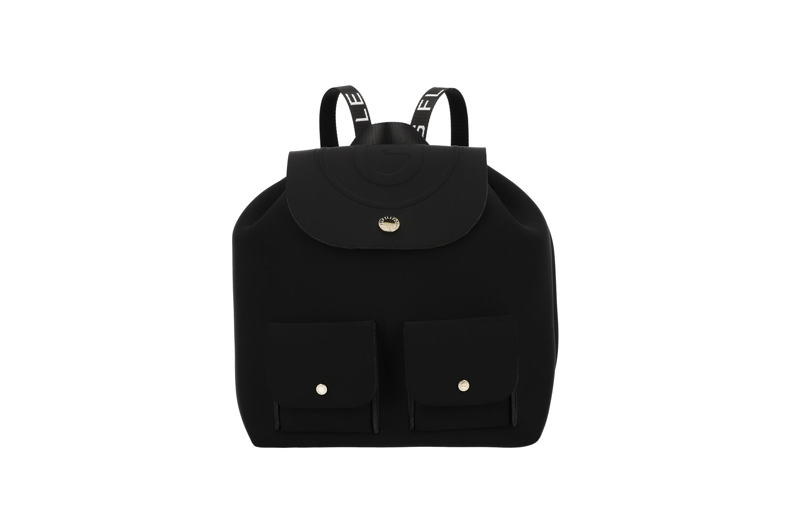 L.Pucci Beverly Tekno Fabric Black Italy