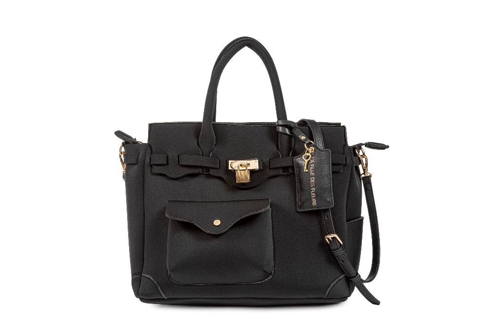 L.Pucci Jacqueline Tekno Fabric Black Offerte speciali