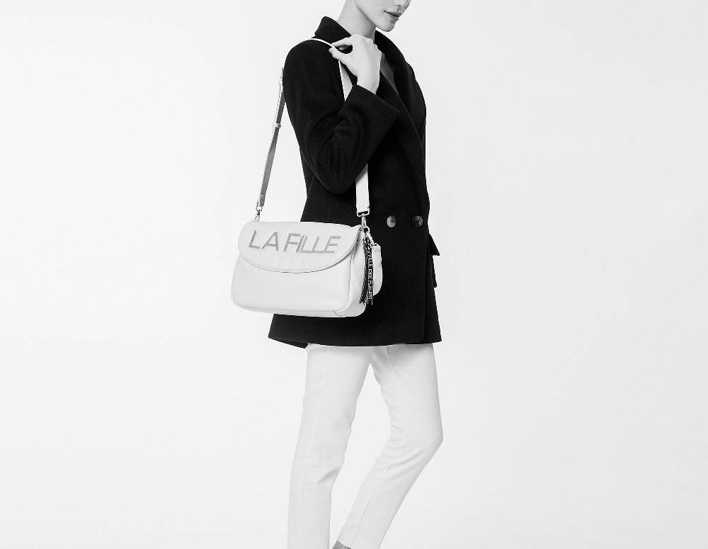 L.Pucci Odette Metal Logo Line Black Fino al 65% di sconto