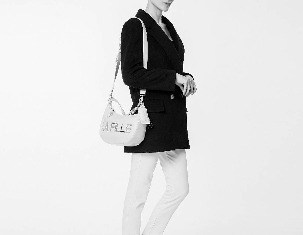 L.Pucci Rachel Metal Logo Line Black Offerta speciale della fabbrica