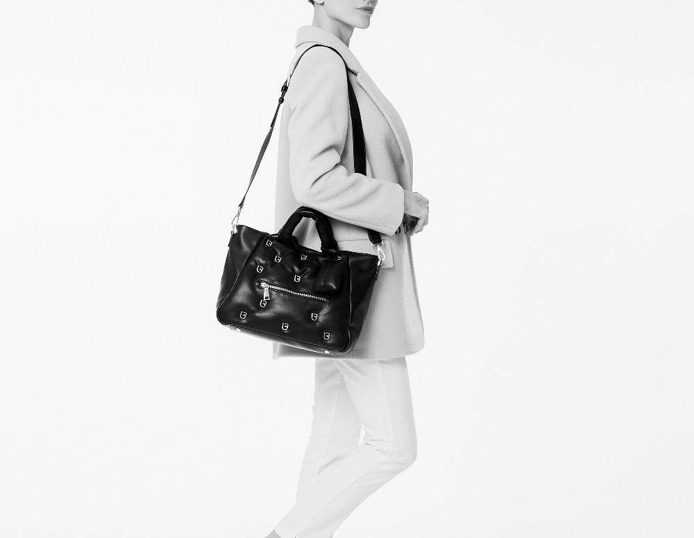 L.Pucci Michelle Puffy Black Saldi Di Fabbrica