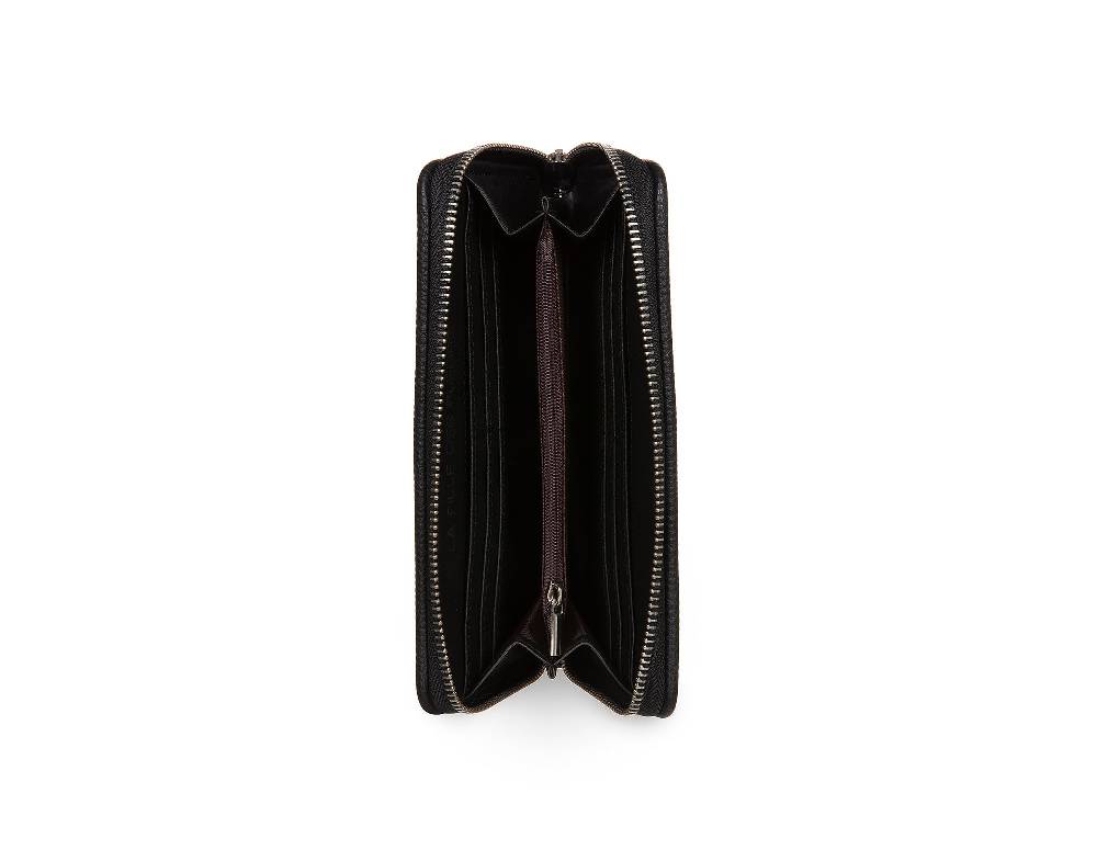 L.Pucci Placida Cervo Black Wallet Online Outlet