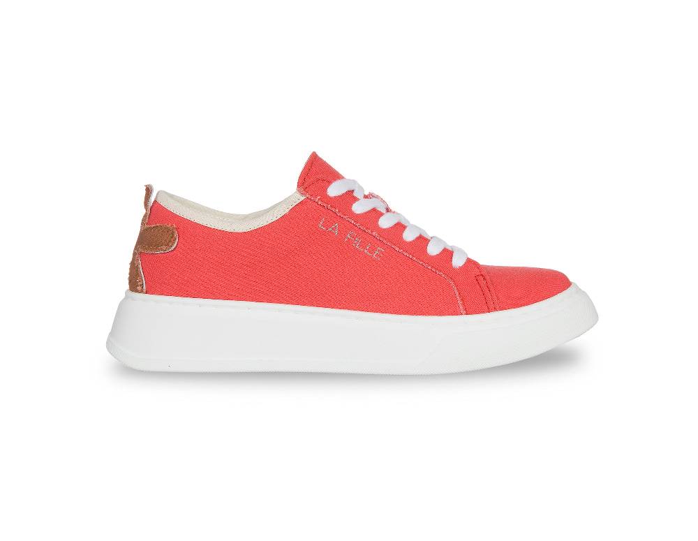 L.Pucci Sneakers P91222C Orange-Camel Enormi risparmi