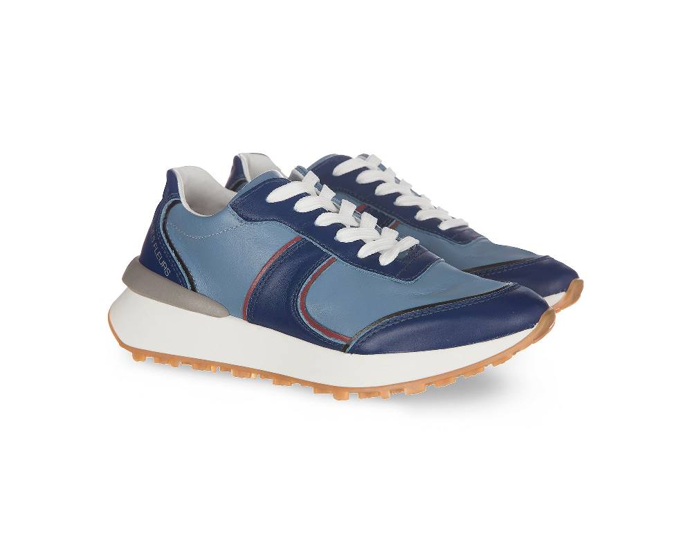 L.Pucci Missouri Blue Leather Only for today