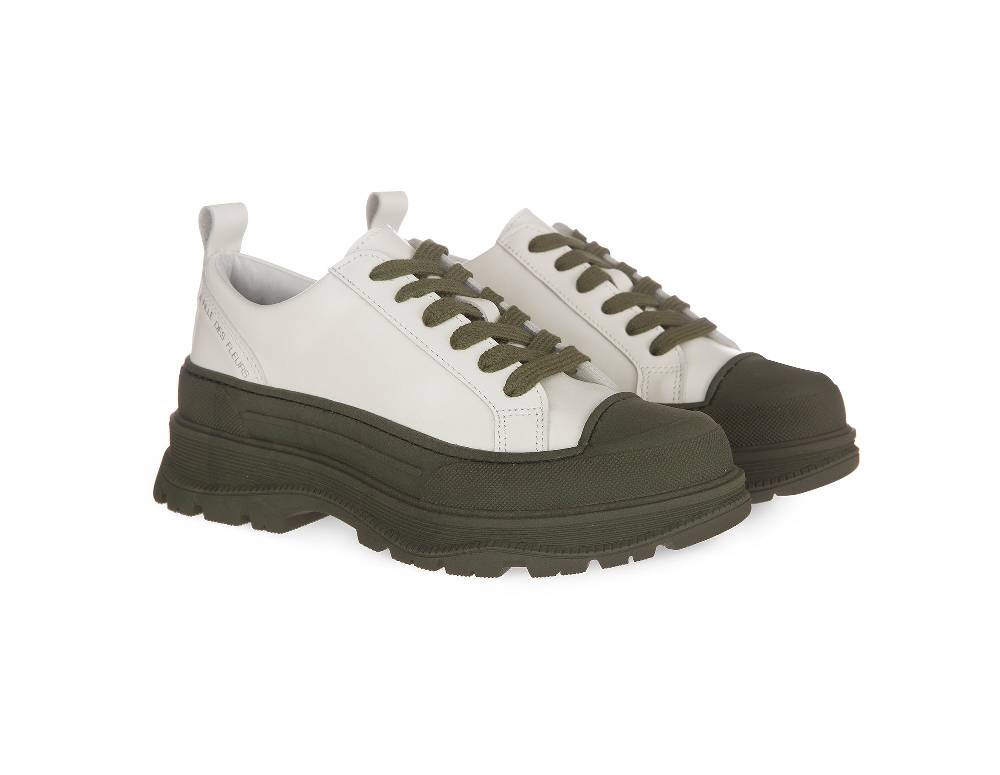 L.Pucci Nevada Leather White Fino al 55% di sconto