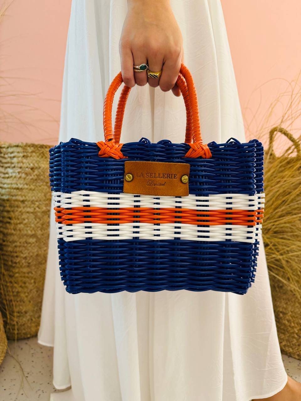 La Sellerie cesta CAPRI piccola Offerta