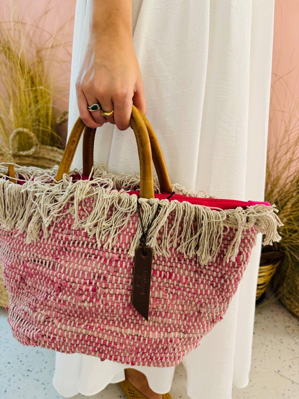 La Sellerie MASSERIA bag fucsia Vendita Economica