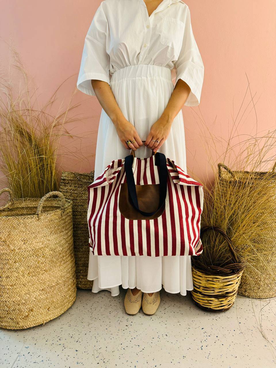 La Sellerie MARINA BAG rossa 2024 Vendite Flash