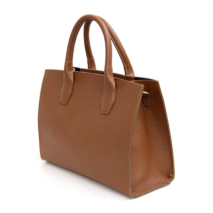 Laura Di Maggio MIRIAM – Borsa in pelle dollaro marrone Consegna Veloce