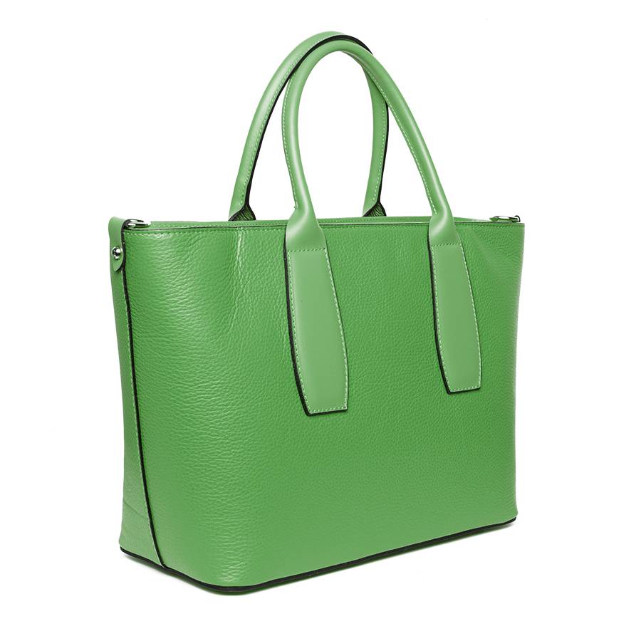 Laura Di Maggio ELISE – Shopper in dollaro verde Vendita Calda