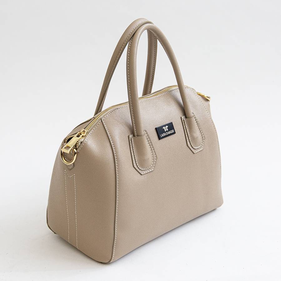 Laura Di Maggio ZAIRA – bauletto in palmellato beige Consegna Veloce
