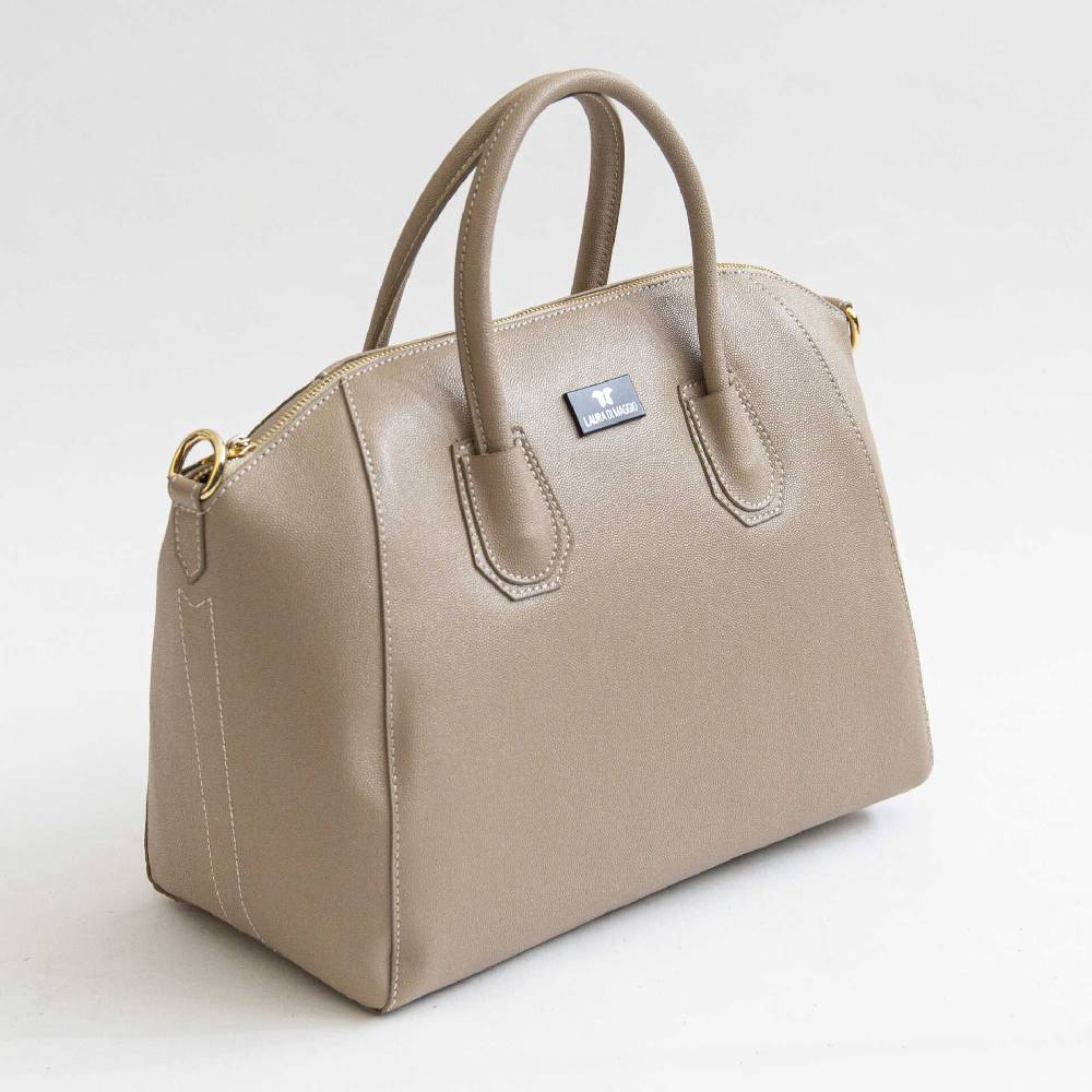 Laura Di Maggio ZAIRA BIG – baulettone in palmellato beige Fino Al -60%